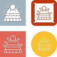 Winter Hat Icon Design vector