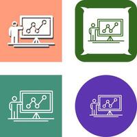 Presentation Icon Design vector