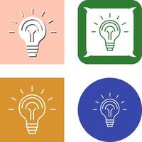 Idea Icon Design vector