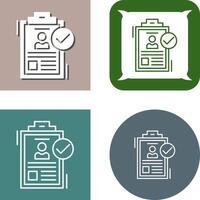 Hire Icon Design vector