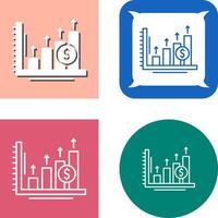 Profit Icon Design vector