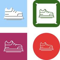 diseño de icono de zapatos vector