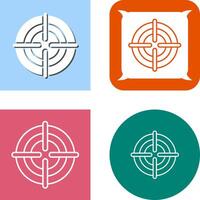 Target Icon Design vector