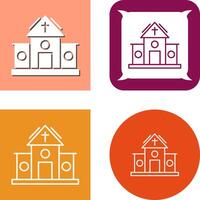 Church Icon Design vector