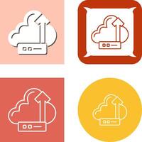 diseño de icono de nube vector