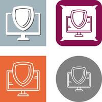 Shield Icon Design vector