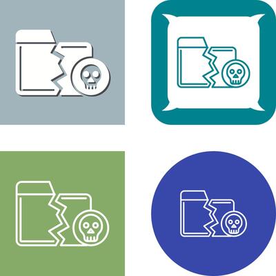 Infected Files Icon Design