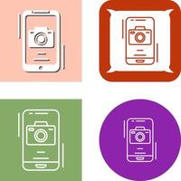 Camera Icon Design vector