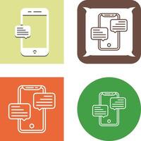 Chat Icon Design vector