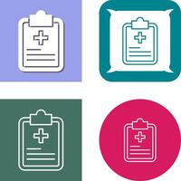 Prescription Icon Design vector