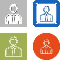 Customer Support Icon Design vector
