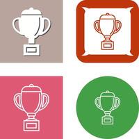 Trophy Icon Design vector