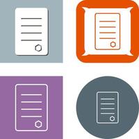 Unique Reports Icon vector