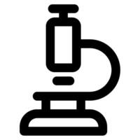 Microscope icon for web, app, infographic, etc vector