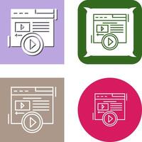 Content Icon Design vector