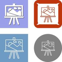 Canvas Icon Design vector