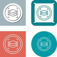 Layers Icon Design vector