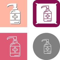 Sanitizer Icon Design vector