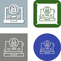 Lock Icon Design vector