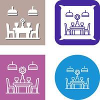 Table Icon Design vector