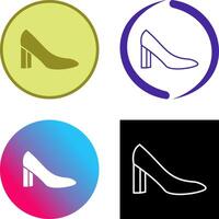 Heels Icon Design vector