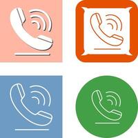 Phone Call Icon Design vector