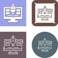 Scroll Icon Design vector