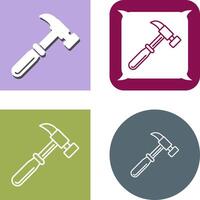 Hammer Icon Design vector