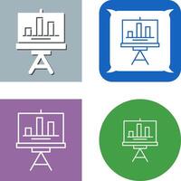 Statistics Icon Design vector