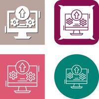 Upload Icon Design vector