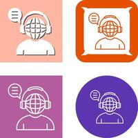 Online Education Icon Design vector