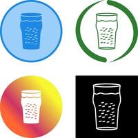 Pint of Beer Icon Design vector