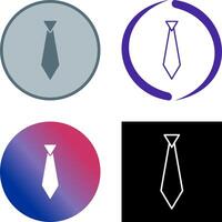 Tie Icon Design vector