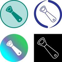 Bottle Opener Icon Design vector