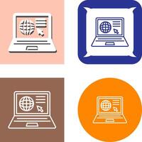 Global Education Icon Design vector