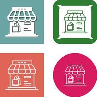 Shop Icon Design vector