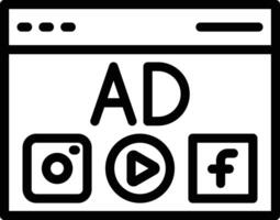 Video Marketing Vector Icon Design