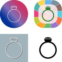 Ring Icon Design vector