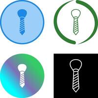 Tie Icon Design vector