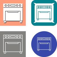 Oven Icon Design vector