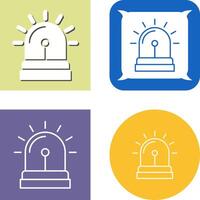 Alarm System Icon Design vector