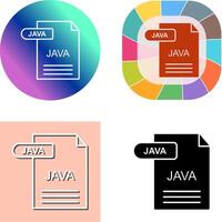 Java icono diseño vector