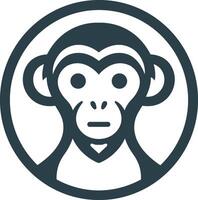 Monkey Face Vector