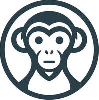 Monkey Face Vector