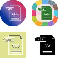 CSS Icon Design vector