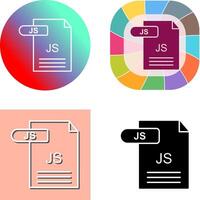 js icono diseño vector