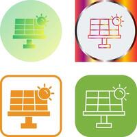 Solar Energy Icon vector