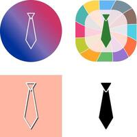 Tie Icon Design vector