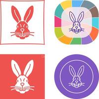 Rabbit Icon Design vector