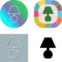 Lamp Icon Design vector